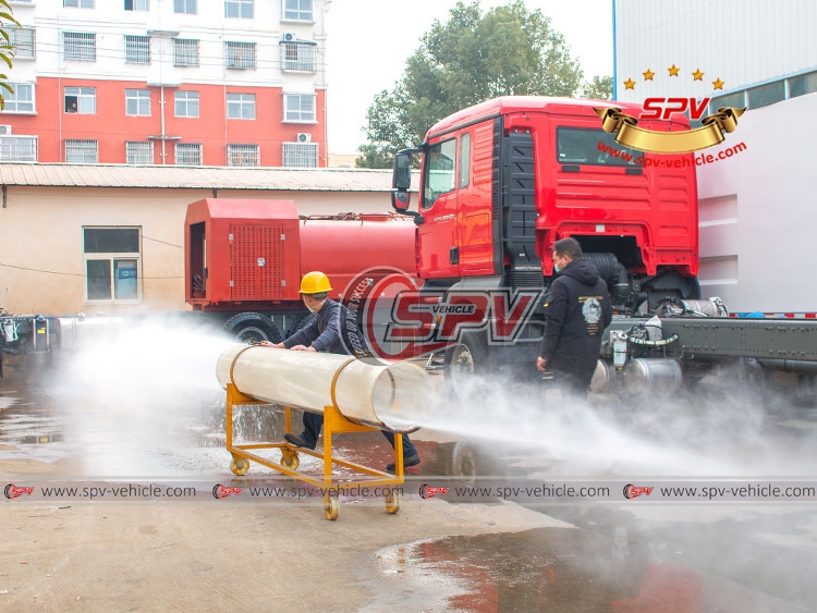 5,000 Litres Sewer Jetting Tank SKD - Testing 5,000 Litres Sewer Jetting Tank SKD - Testing